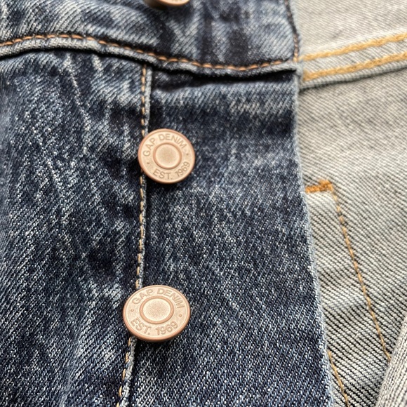 Gap Cheeky Straight High Rise Denim Jeans - Picture 9 of 15